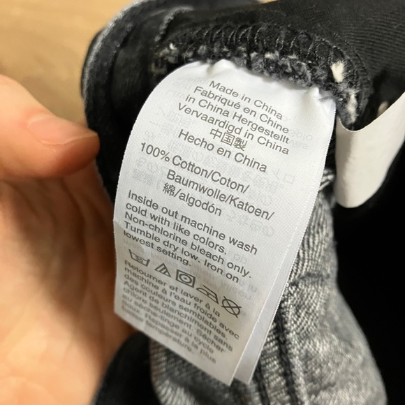 Madewell relaxed denim shorts button fly 100% cotton size 29 - Picture 6 of 11